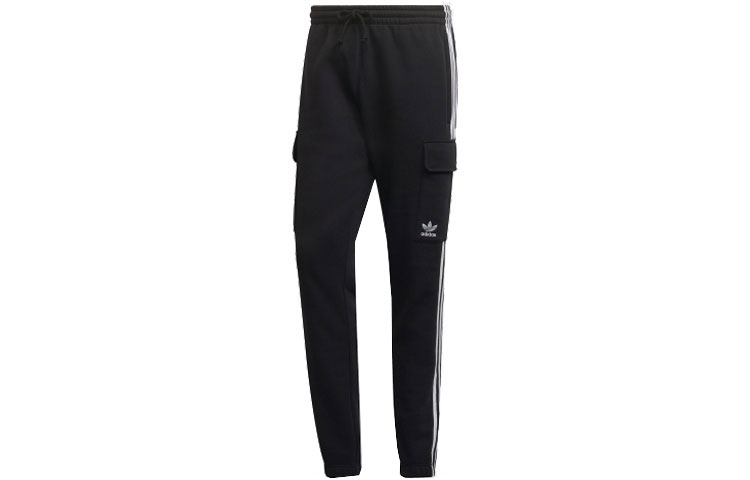 Adidas Originals 3 Stripes Knitted Sweatpants Men’s Black