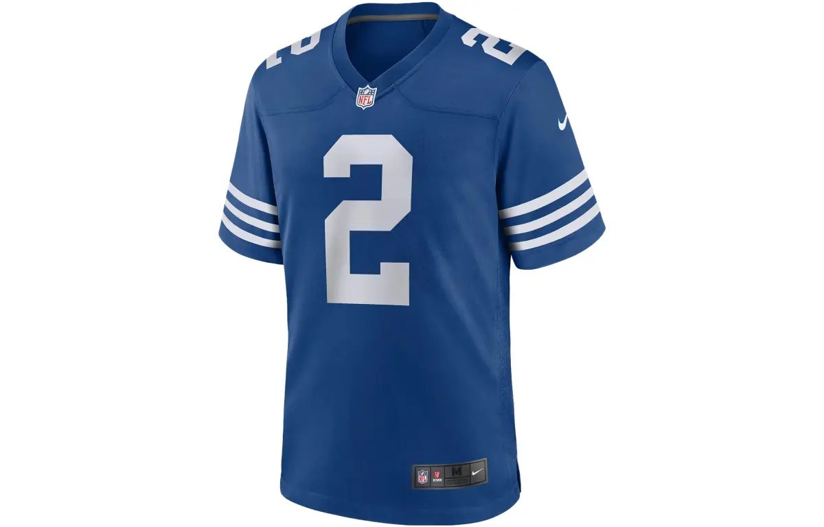 Nike Soccer Jerseys Men's Blue Moderate Straight Fit