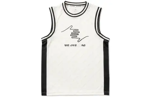 Li Ning Wade Collection Basketball Jersey Men's Ecru