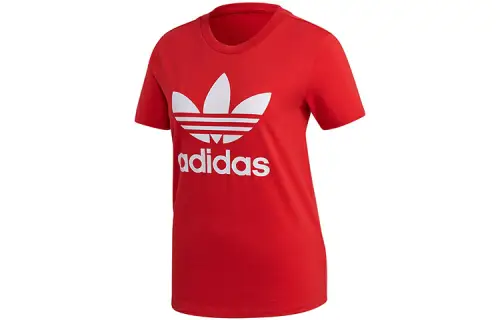 Adidas Originals T Shirt Women's Red