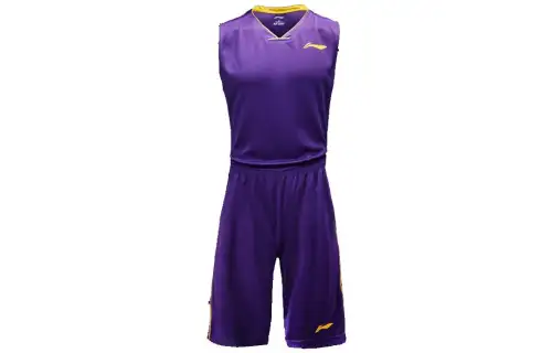 Li Ning Sports Basketball Collection Shorts Men's Purple
