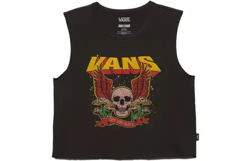 Vans SUMMER TOUR MUSCLE Tank Top Women's Black