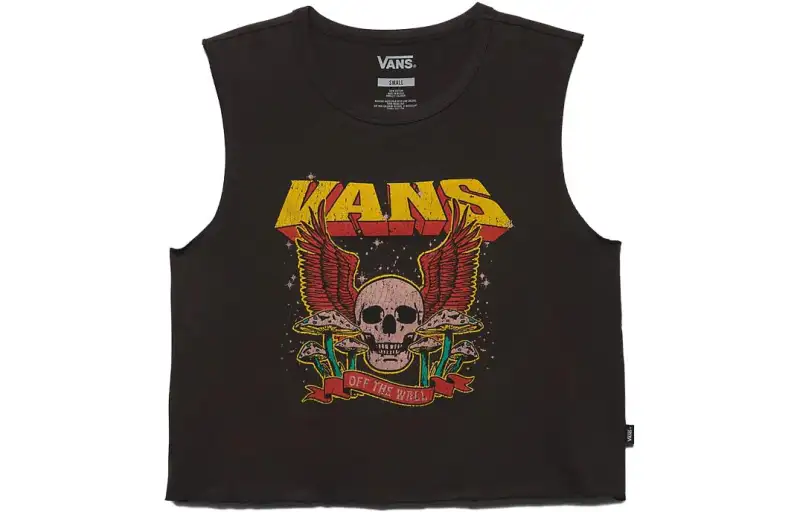 Vans SUMMER TOUR MUSCLE Tank Top Women's Black