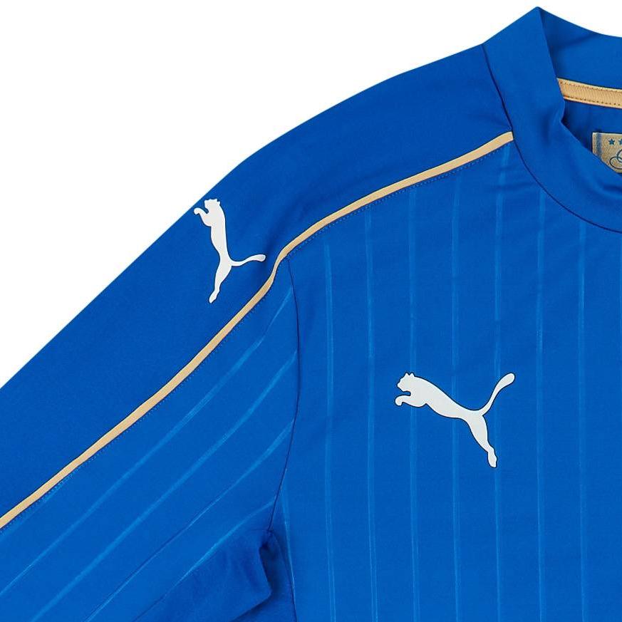 PUMA Italia Soccer Jersey Men’s Blue