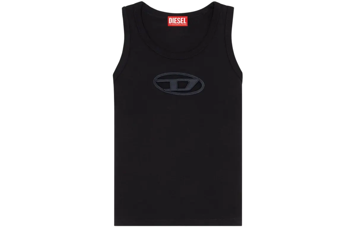 DIESEL T Lynys Od Cut Out Oval D Logo Tank Top