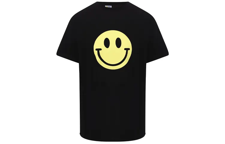 LOEWE T Shirts Women's Black Crew Neck Moderate Straight Fit