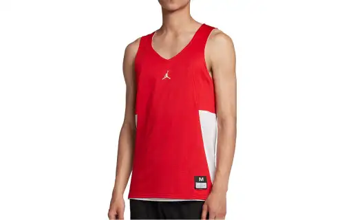 Jordan Basketball Jersey Men's Red