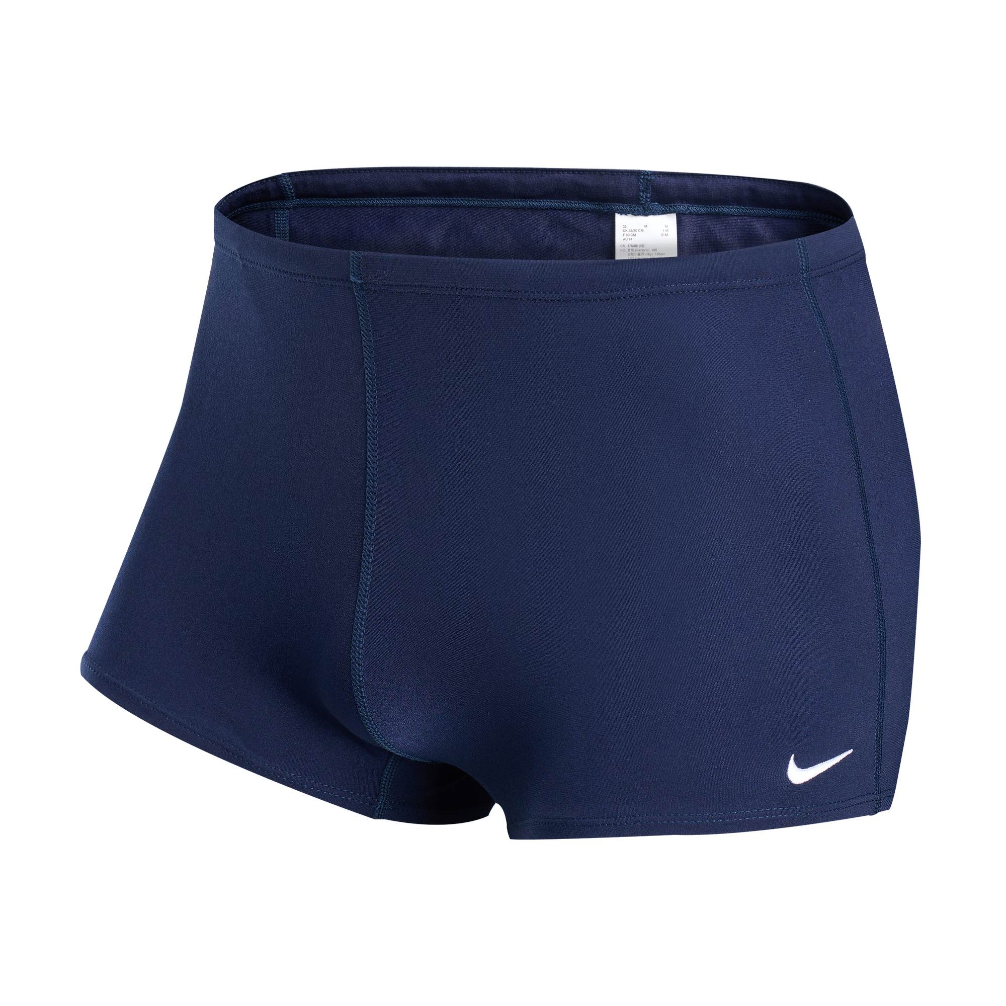 Nike SWIM POLY SOLID Swimming Shorts Men’s 410 Dark Navy Blue/Black/White