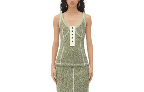 Bottega Veneta SS24 Tank Top Women's Green