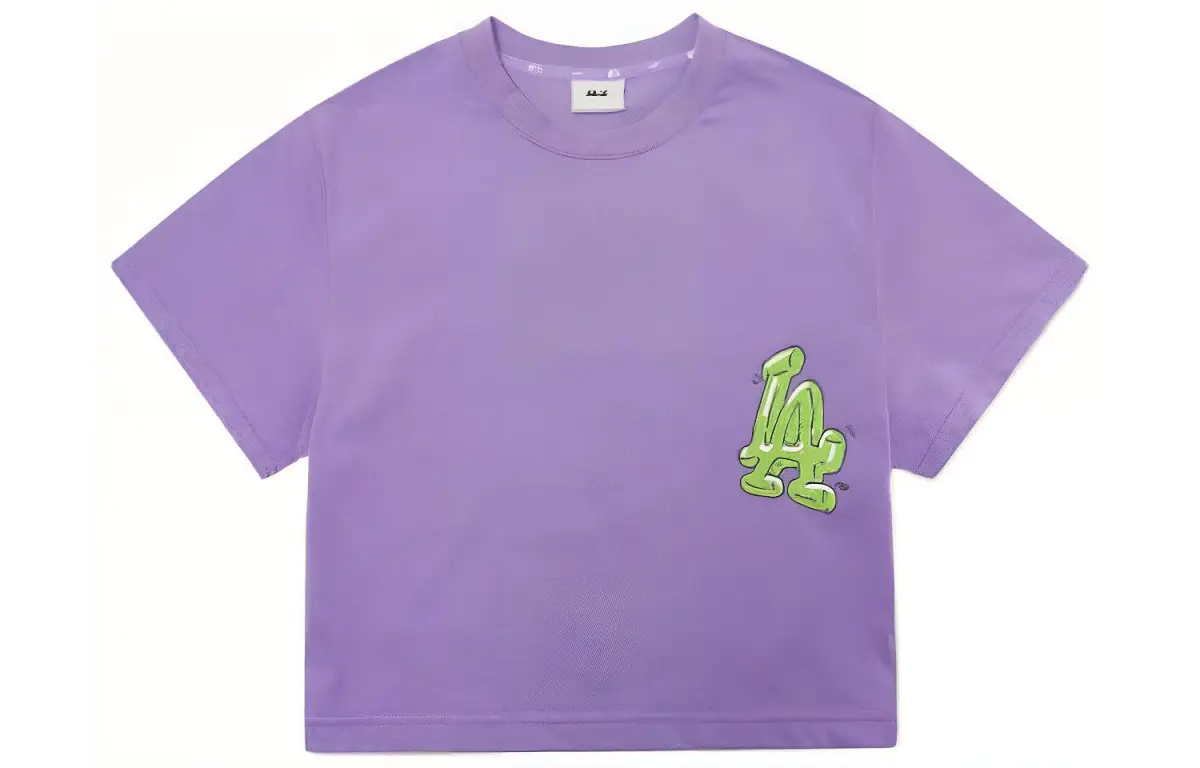 MLB FW21 Crop Top Women's Purple