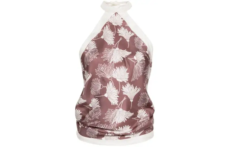 Golden Goose SS24 Tank Top Women's Taupe