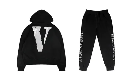 VLONE Big Logo Series FW22 Set Unisex Black