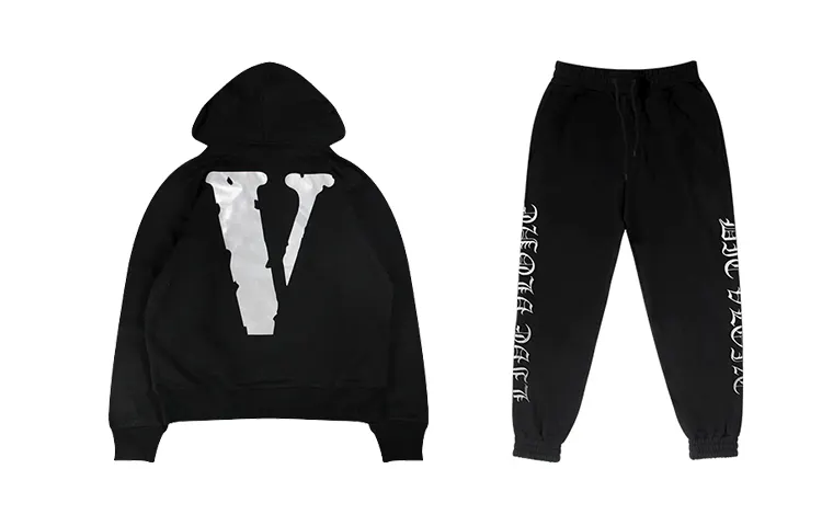 VLONE Big Logo Series FW22 Set Unisex Black