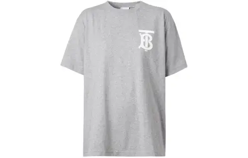 Burberry Regular T Shirt Women's Gray