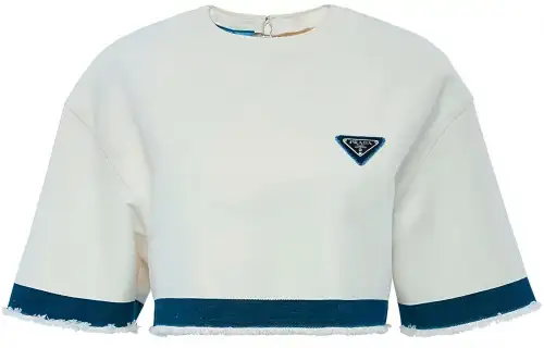 【Previous Season】selvedge-denim crop top