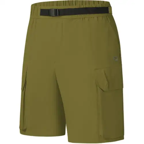 FILA Fitness Cargo Shorts Men's Dark Army Green