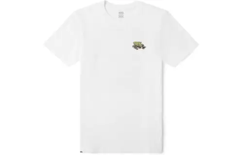 Vans OTW T Shirts Women's White Crew Neck Moderate Straight Fit