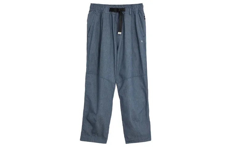 PUMA NAVY PACK WOVEN PANTS Casual Pants Unisex Marine Blue