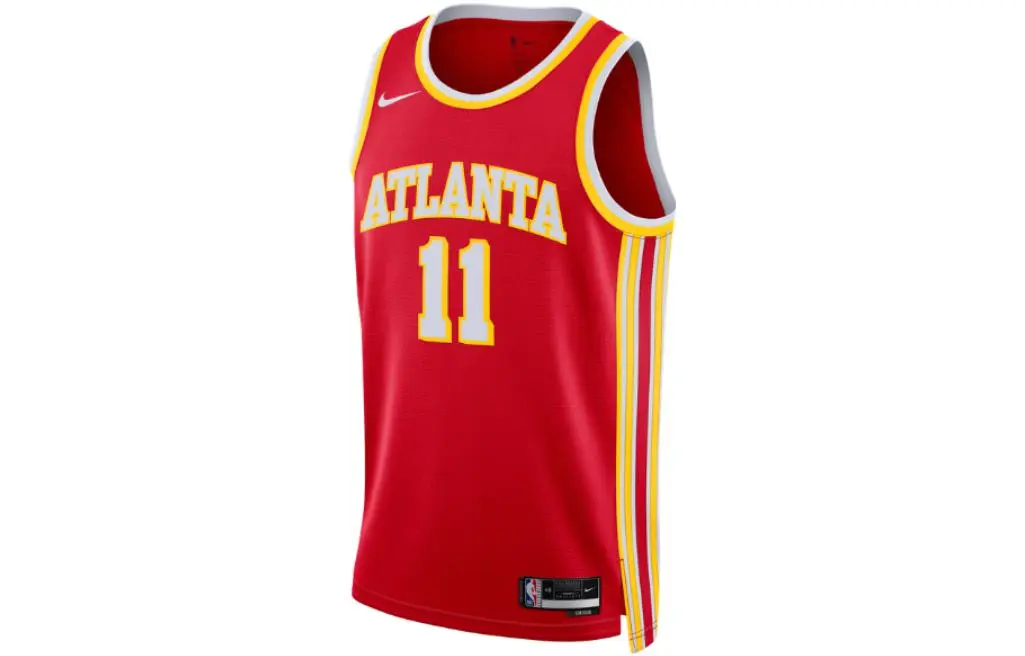 Nike Atlanta Hawks Basketball Jersey Men's Red