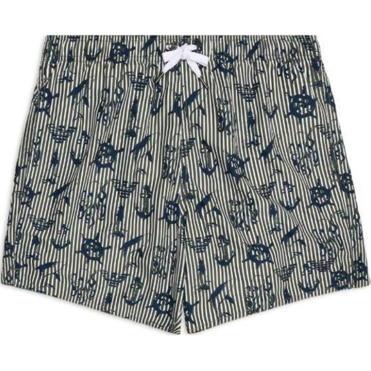 EMPORIO ARMANI Beach Shorts Men’s Gray