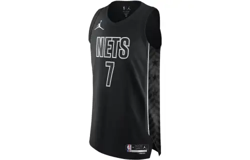 Jordan X NBA Brooklyn Basketball Jersey Men's Black