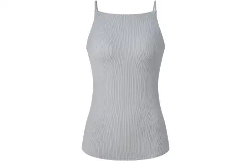 UNIQLO X MAME KUROGOUCHI UNIQLO X Mame Kurogouchi Tank Tops Women's Gray Moderate Straight Fit