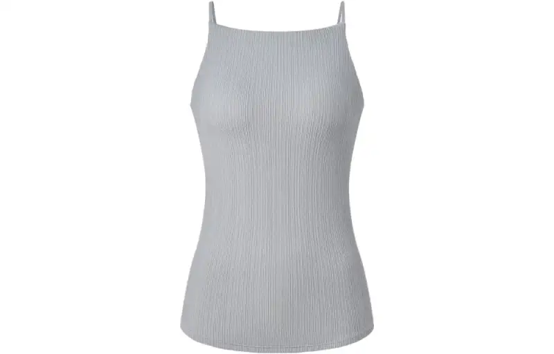 UNIQLO X MAME KUROGOUCHI UNIQLO X Mame Kurogouchi Tank Tops Women's Gray Moderate Straight Fit