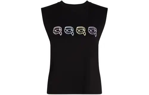KARL LAGERFELD / Karl Lagerfeld Jeans Ikon Outline Tank Top