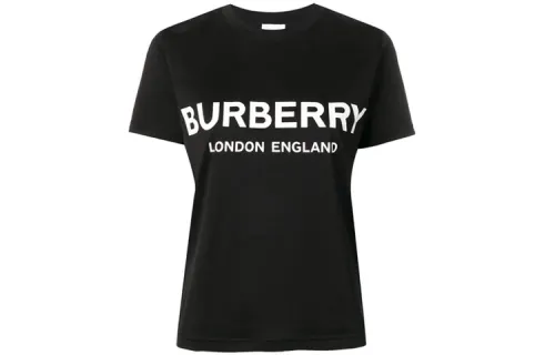Burberry T Shirts Women's Crew Neck Moderate Straight Fit