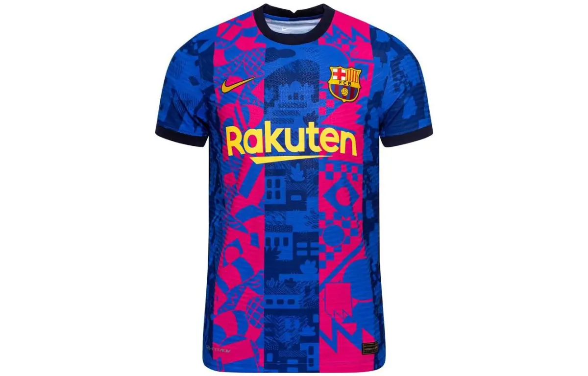 Nike FC Barcelona Soccer Jersey Men's Blue