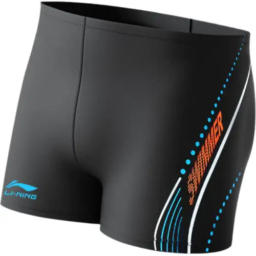 Li Ning Swimming Shorts Men's Black