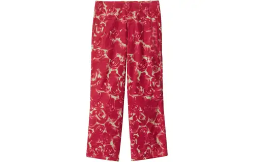 Burberry FW23 Casual Pants Men's Red