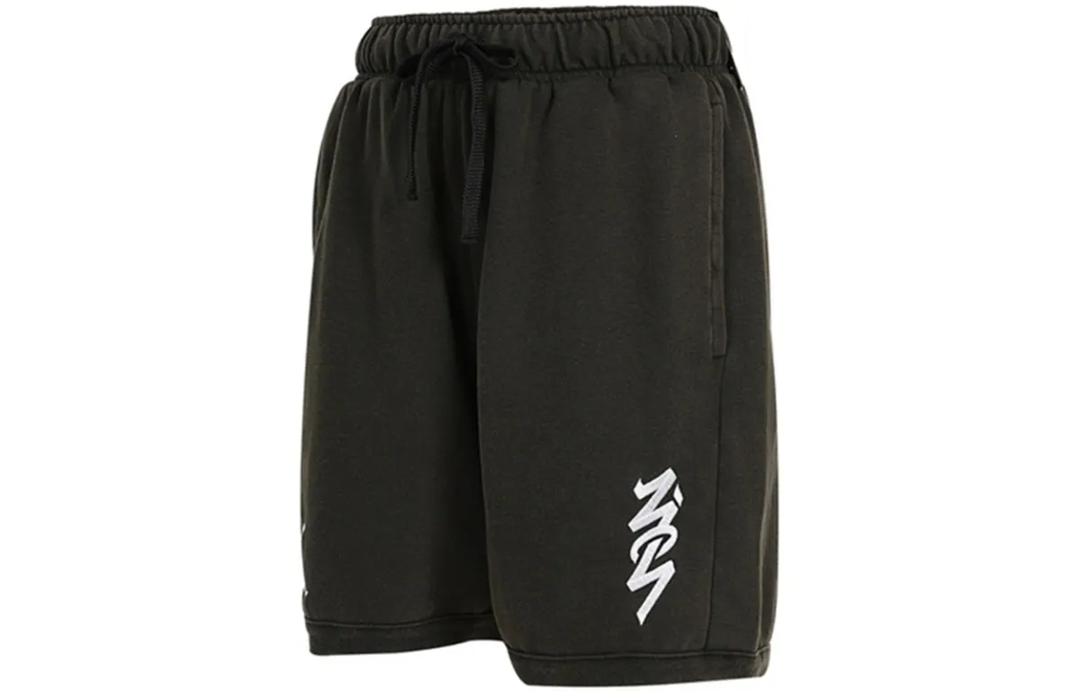 Jordan Zion As M J Zion Df Flc Short Sports Shorts Men's Black