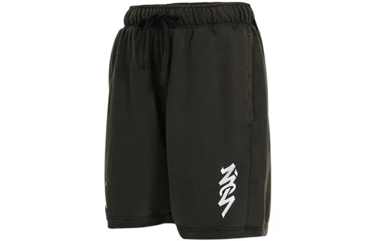 Jordan Zion As M J Zion Df Flc Short Sports Shorts Men's Black