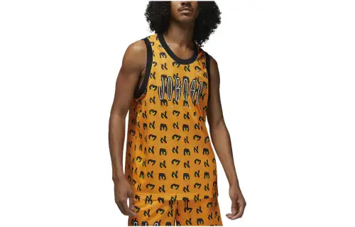 Jordan Basketball Jersey Men's Yellow
