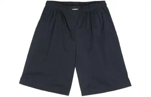 Vetements Paper Poplin Tailored Shorts
