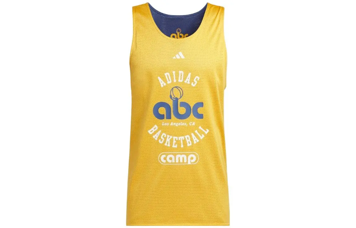 Adidas Basketball Jerseys Men's Yellow Moderate Other