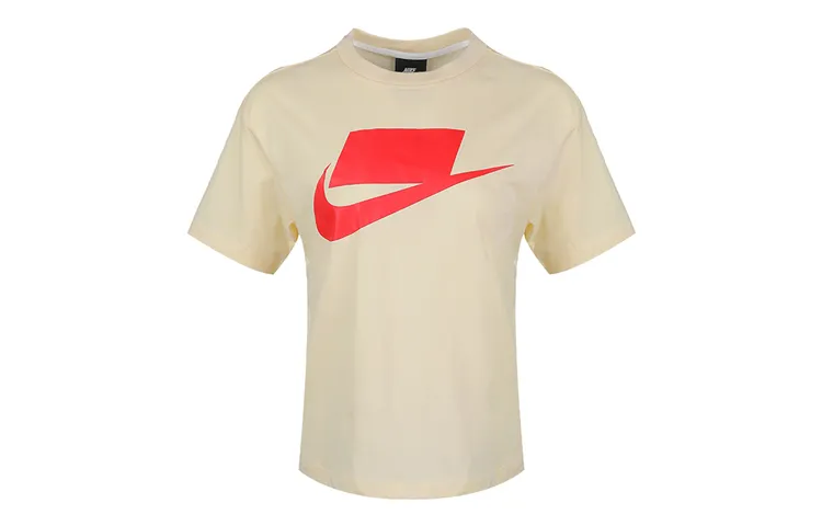 Nike T Shirt Women's Light Yellow
