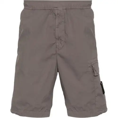 STONE ISLAND Casual Shorts Men's Dove Gray