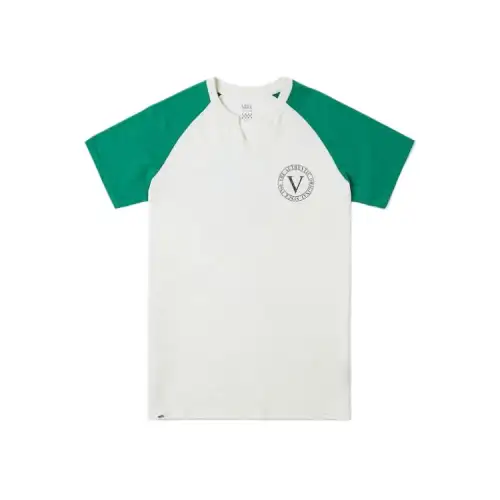 Vans Raglan Sleeve T Shirt Women's Green