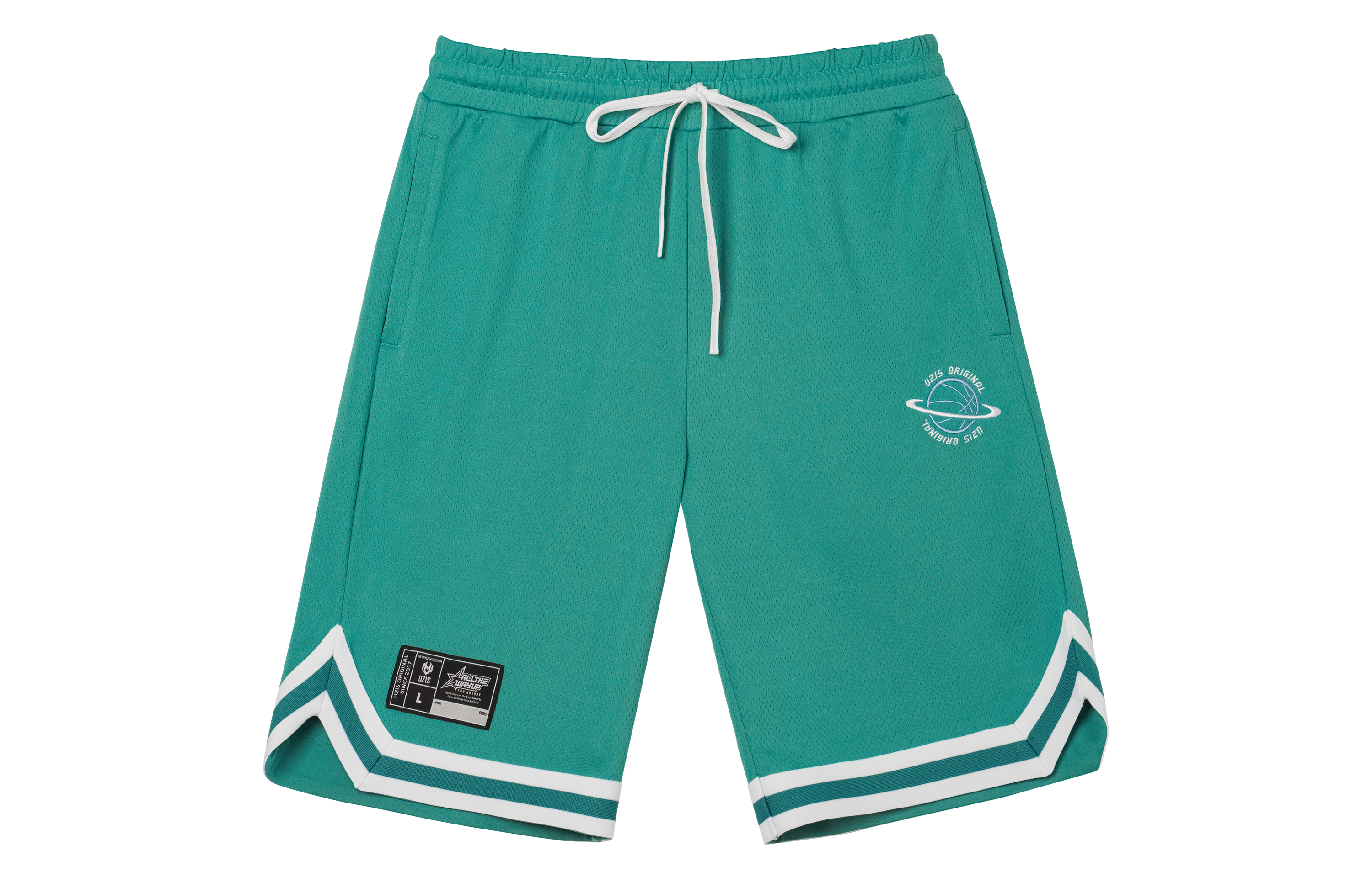 UZIS Basketball Shorts Unisex Moderate Straight Fit Pants