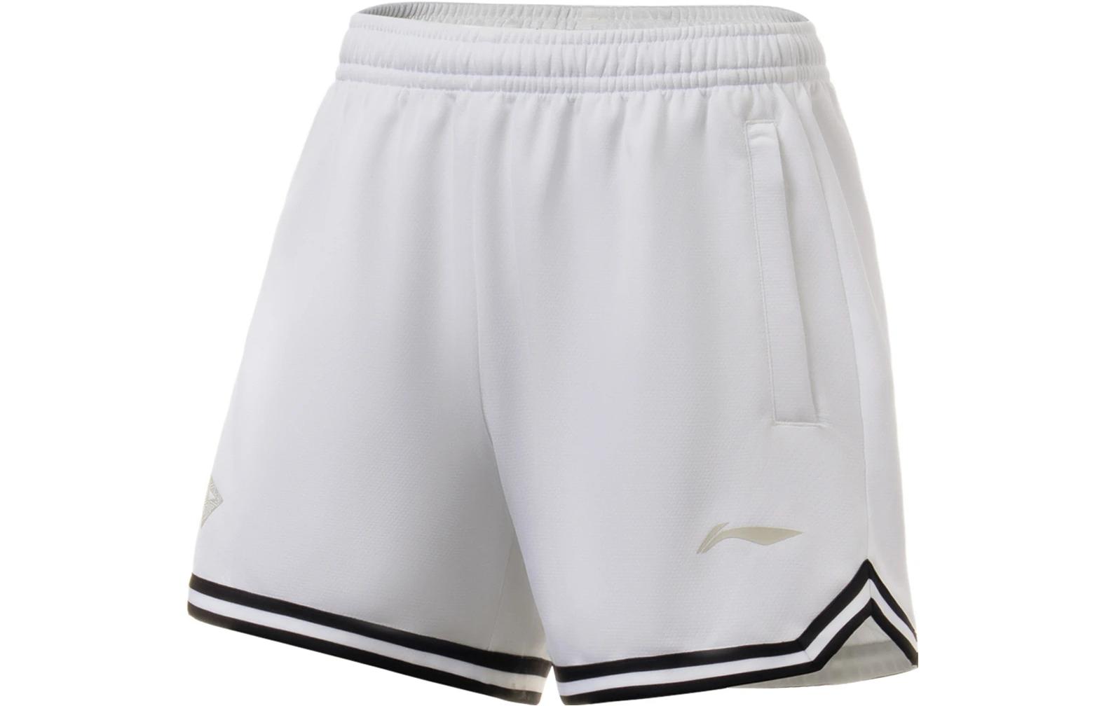 Li Ning, basketball retro trousers, American style, with your logo imprint, elastic waist