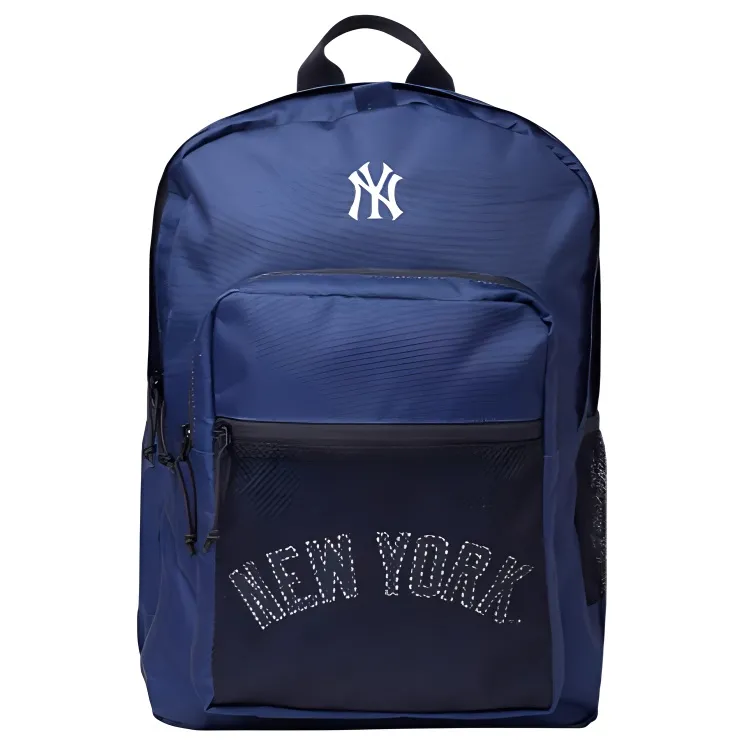 New Era MLB Collaboration Fabric Backpack Unisex Navy Blue