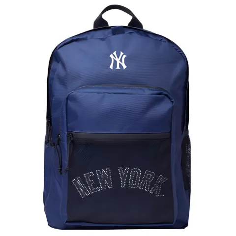 New Era MLB Collaboration Fabric Backpack Unisex Navy Blue