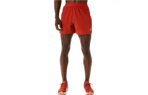 ASICS ROAD Casual Shorts Men's Red Moderate