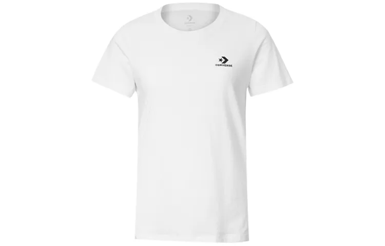 Converse Set in Sleeve T Shirt Women's White