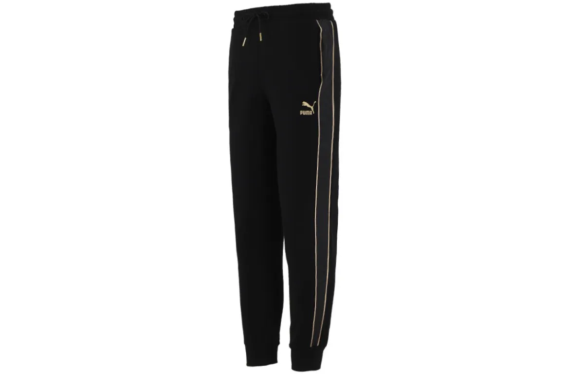 PUMA Sports Pants Men's Black Moderate