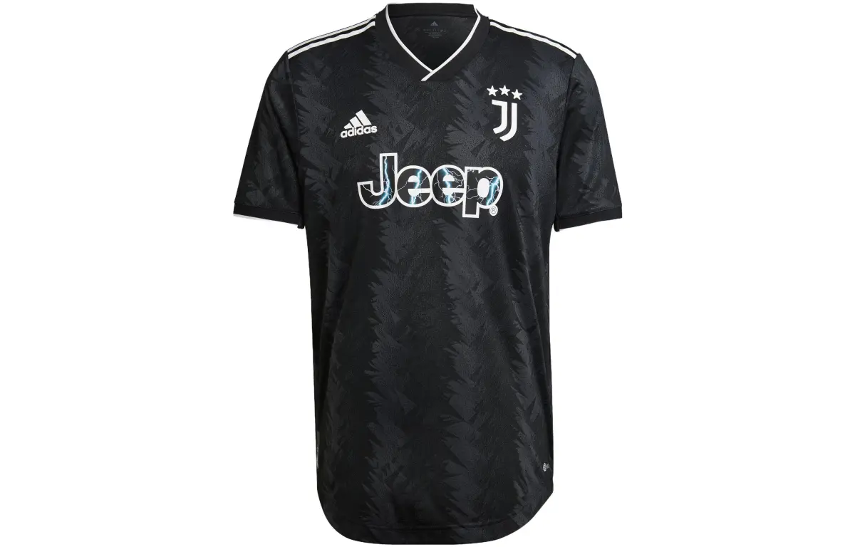 Adidas Juventus Soccer Jerseys Men's Black Moderate