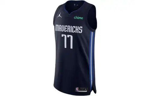 Jordan Letter Print Pullover Sleeveless Basketball Vest AU Player Version Dallas Mavericks Doncic No. 77 Men's Dark Blue