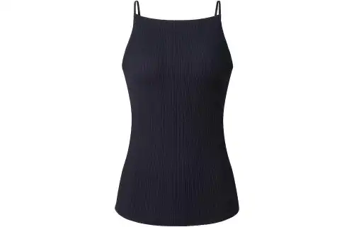 UNIQLO X MAME KUROGOUCHI UNIQLO X Mame Kurogouchi Tank Tops Women's Black Straight Fit